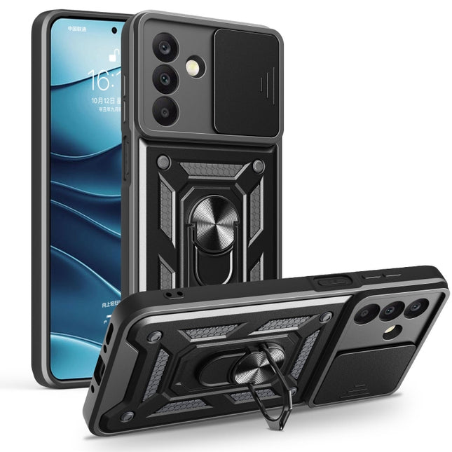 Sliding Camera Cover Design TPU+PC Phone Case, For Samsung Galaxy A07 4G, For Samsung Galaxy A56 5G, For Samsung Galaxy A26 5G