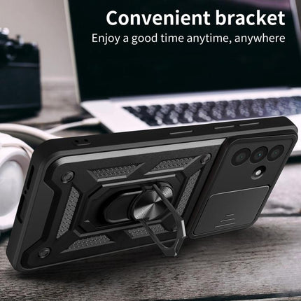 Sliding Camera Cover Design TPU+PC Phone Case, For Samsung Galaxy A36 5G, For Samsung Galaxy A16 5G, For Samsung Galaxy A06 4G
