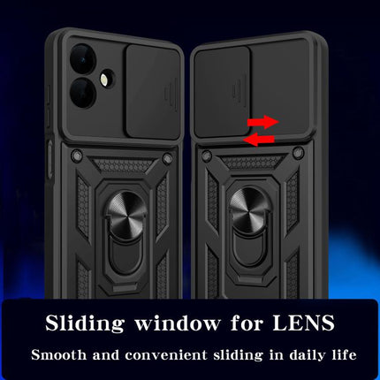 Sliding Camera Cover Design TPU+PC Phone Case, For Samsung Galaxy A07 4G, For Samsung Galaxy A56 5G, For Samsung Galaxy A26 5G