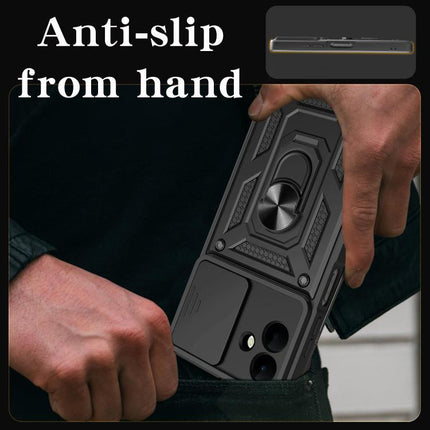 Sliding Camera Cover Design TPU+PC Phone Case, For Samsung Galaxy A07 4G, For Samsung Galaxy A56 5G, For Samsung Galaxy A26 5G