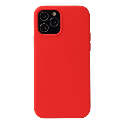 Solid Color Liquid Silicone Shockproof Protective Case, For iPhone 12 mini