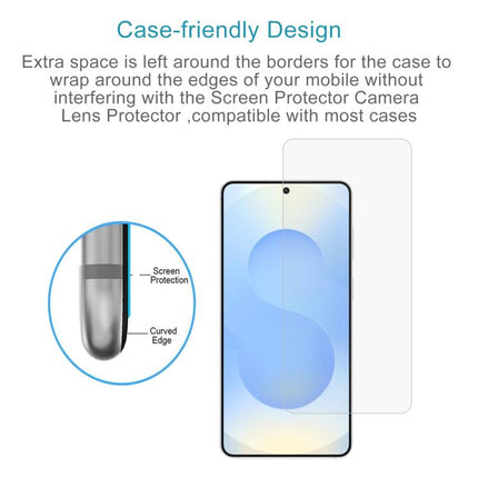 0.26mm 9H 2.5D Tempered Glass Film, Not Support Fingerprint ID, For Samsung Galaxy S26+ 5G, For Samsung Galaxy S26 Edge 5G, For Samsung Galaxy S26 Ultra 5G, For Samsung Galaxy S26 5G, For Samsung Galaxy S25 Edge 5G, For Samsung Galaxy S25 5G           ...