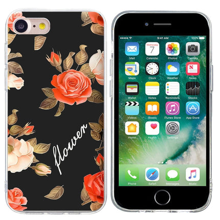 Colorful Painting Pattern TPU Phone Case, For iPhone SE 2022 / 2020 / 8 / 7