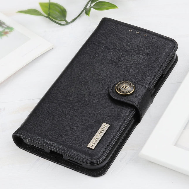 KHAZNEH Cowhide Texture Horizontal Flip Leather Case with Holder & Card Slots & Wallet, For Samsung Galaxy S20 FE 5G / S20 Fan Edition / S20 Lite
