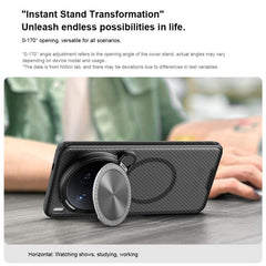 NILLKIN CamShield Prop MagSafe Magnetic Translucent PC Phone Case, For vivo X200 Ultra, For vivo X200 Pro