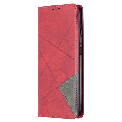Rhombus Texture Horizontal Flip Magnetic Leather Case with Holder & Card Slots, For Xiaomi Redmi 9A, For Xiaomi Redmi 9C, For iPhone 12 mini, For iPhone 12 / 12 Pro
