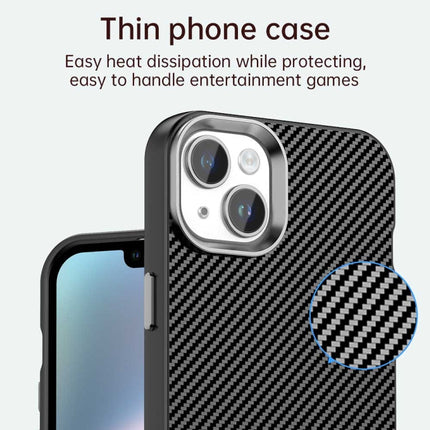 Carbon Fiber Series IMD Phone Case, For iPhone 15 Plus, For iPhone 15, For iPhone 14 Plus, For iPhone 14, For iPhone 14 Pro, For iPhone 14 Pro Max