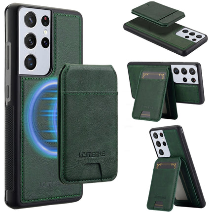 LC.IMEEKE L3 Series Detachable RFID Card Bag Magsafe Phone Case, For Samsung Galaxy S21+ 5G, For Samsung Galaxy S21 Ultra 5G