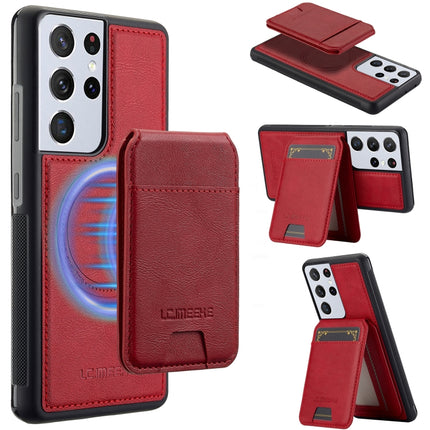 LC.IMEEKE L3 Series Detachable RFID Card Bag Magsafe Phone Case, For Samsung Galaxy S21+ 5G, For Samsung Galaxy S21 Ultra 5G