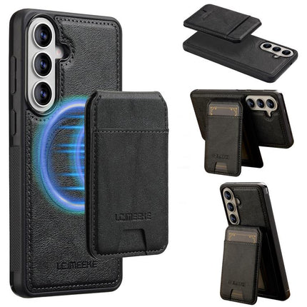 LC.IMEEKE L3 Series Detachable RFID Card Bag Magsafe Phone Case, For Galaxy S26 FE 5G, For Samsung Galaxy S26+ 5G, For Samsung Galaxy S26 Ultra 5G, For Samsung Galaxy S26 5G