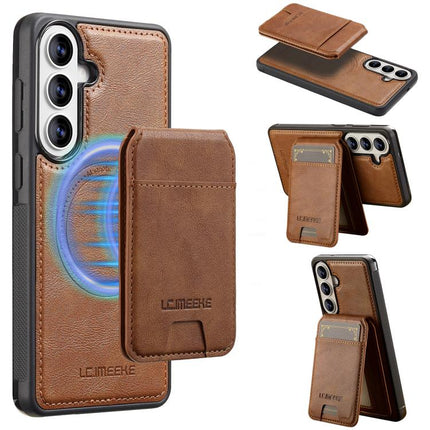 LC.IMEEKE L3 Series Detachable RFID Card Bag Magsafe Phone Case, For Galaxy S26 FE 5G, For Samsung Galaxy S26+ 5G, For Samsung Galaxy S26 Ultra 5G, For Samsung Galaxy S26 5G