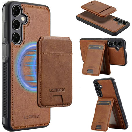 LC.IMEEKE L3 Series Detachable RFID Card Bag Magsafe Phone Case, For Galaxy S26 FE 5G, For Samsung Galaxy S26+ 5G, For Samsung Galaxy S26 Ultra 5G, For Samsung Galaxy S26 5G