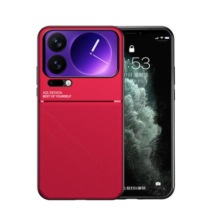 Classic Tilt Strip Grain Magnetic PC Hybrid TPU Phone Case, For Xiaomi 17 Max 5G, For Xiaomi 17T Pro 5G, For Xiaomi 17T 5G, For Xiaomi 17 Pro Max, For Xiaomi 17 Pro, For Xiaomi 17