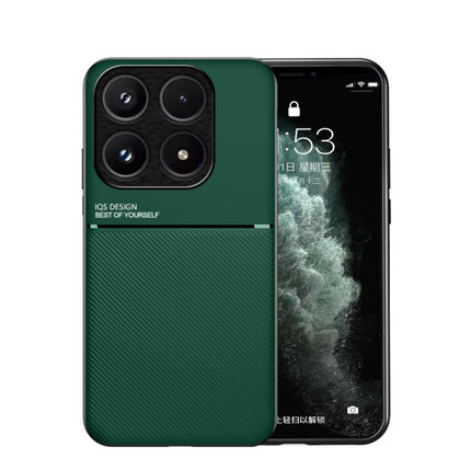 Classic Tilt Strip Grain Magnetic PC Hybrid TPU Phone Case, For Xiaomi 17 Max 5G, For Xiaomi 17T Pro 5G, For Xiaomi 17T 5G, For Xiaomi 17 Pro Max, For Xiaomi 17 Pro, For Xiaomi 17