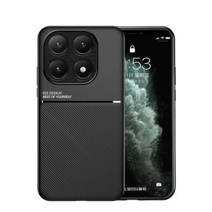 Classic Tilt Strip Grain Magnetic PC Hybrid TPU Phone Case, For Xiaomi Poco M7 4G 169mm, For Xiaomi 15T Pro 5G, For Xiaomi 15T 5G, For Xiaomi 15S Pro, For Xiaomi 15 Ultra, For Xiaomi Poco M7 Pro 5G