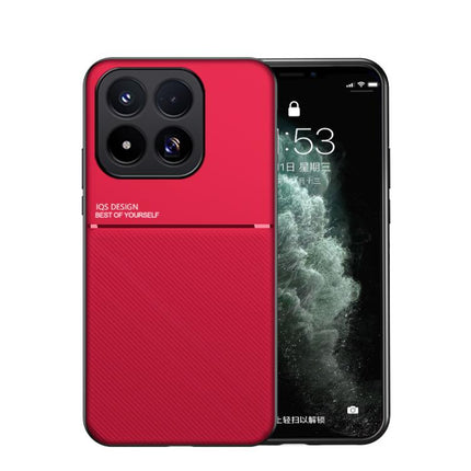 Classic Tilt Strip Grain Magnetic PC Hybrid TPU Phone Case, For Xiaomi 17 Max 5G, For Xiaomi 17T Pro 5G, For Xiaomi 17T 5G, For Xiaomi 17 Pro Max, For Xiaomi 17 Pro, For Xiaomi 17