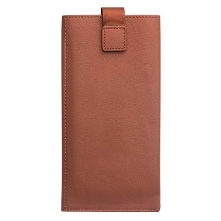 QIALINO Nappa Texture Top-grain Leather Horizontal Flip Wallet Case with Card Slots