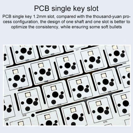 AULA F87 87 Keys Wired/2.4G/Bluetooth Three Model Customized RGB Mechanical Keyboard