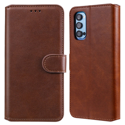 Classic Calf Texture PU + TPU Horizontal Flip Leather Case, with Holder & Card Slots & Wallet, For Samsung Galaxy Note 20 Ultra, For Sony Xperia 10 II, For OPPO Reno4 Pro 5G