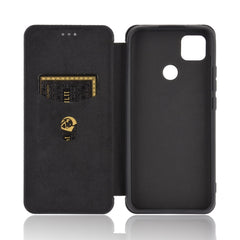 Carbon Fiber Texture Magnetic Horizontal Flip TPU + PC + PU Leather Case with Card Slot, For Xiaomi Redmi 9C, For Xiaomi Redmi 8A, For Xiaomi Redmi 8, For Xiaomi Redmi 9