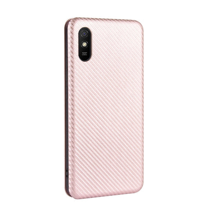 Carbon Fiber Texture Magnetic Horizontal Flip TPU + PC + PU Leather Case with Card Slot, For Xiaomi Redmi 9A, For Xiaomi Redmi 10X 5G, For Xiaomi Redmi K30 Pro, For Xiaomi Redmi K30