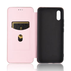 Carbon Fiber Texture Magnetic Horizontal Flip TPU + PC + PU Leather Case with Card Slot, For Xiaomi Redmi 9A, For Xiaomi Redmi 10X 5G, For Xiaomi Redmi K30 Pro, For Xiaomi Redmi K30
