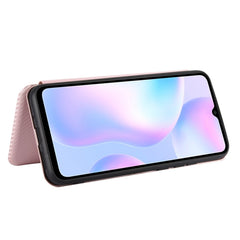 Carbon Fiber Texture Magnetic Horizontal Flip TPU + PC + PU Leather Case with Card Slot, For Xiaomi Redmi 9A, For Xiaomi Redmi 10X 5G, For Xiaomi Redmi K30 Pro, For Xiaomi Redmi K30