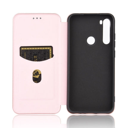 Carbon Fiber Texture Magnetic Horizontal Flip TPU + PC + PU Leather Case with Card Slot, For Xiaomi Redmi Note 8, For Xiaomi Mi 10 Lite, For Xiaomi Mi 10 Ultra, For Xiaomi Mi 10 5G