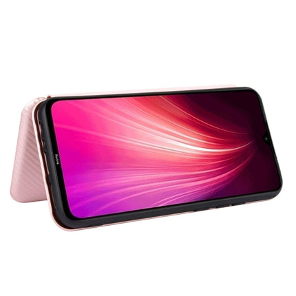 Carbon Fiber Texture Magnetic Horizontal Flip TPU + PC + PU Leather Case with Card Slot, For Xiaomi Redmi Note 8, For Xiaomi Mi 10 Lite, For Xiaomi Mi 10 Ultra, For Xiaomi Mi 10 5G