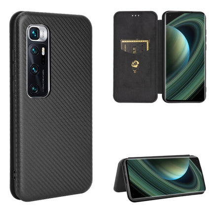 Carbon Fiber Texture Magnetic Horizontal Flip TPU + PC + PU Leather Case with Card Slot, For Xiaomi Redmi Note 8, For Xiaomi Mi 10 Lite, For Xiaomi Mi 10 Ultra, For Xiaomi Mi 10 5G