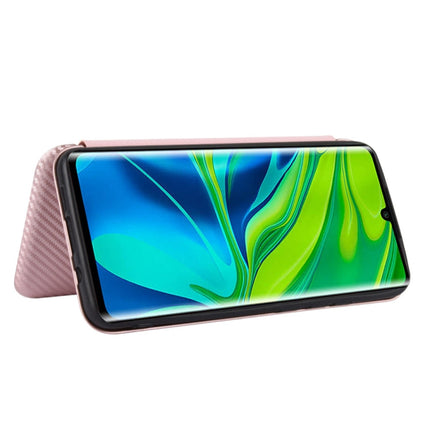 Carbon Fiber Texture Magnetic Horizontal Flip TPU + PC + PU Leather Case with Card Slot, For Xiaomi Mi CC9 Pro, For Xiaomi Mi Note 10 Lite, For Xiaomi Black Shark 3, For Xiaomi Mi 10 Pro 5G