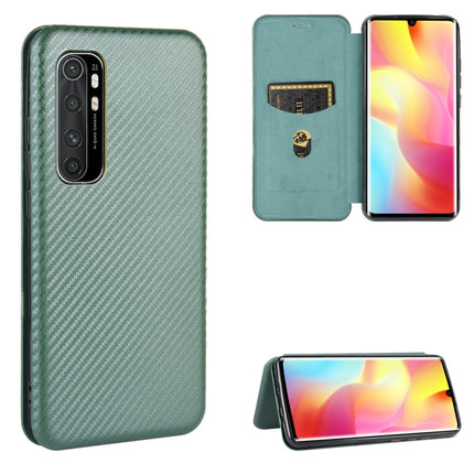 Carbon Fiber Texture Magnetic Horizontal Flip TPU + PC + PU Leather Case with Card Slot, For Xiaomi Mi CC9 Pro, For Xiaomi Mi Note 10 Lite, For Xiaomi Black Shark 3, For Xiaomi Mi 10 Pro 5G