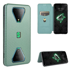 Carbon Fiber Texture Magnetic Horizontal Flip TPU + PC + PU Leather Case with Card Slot, For Xiaomi Mi CC9 Pro, For Xiaomi Mi Note 10 Lite, For Xiaomi Black Shark 3, For Xiaomi Mi 10 Pro 5G