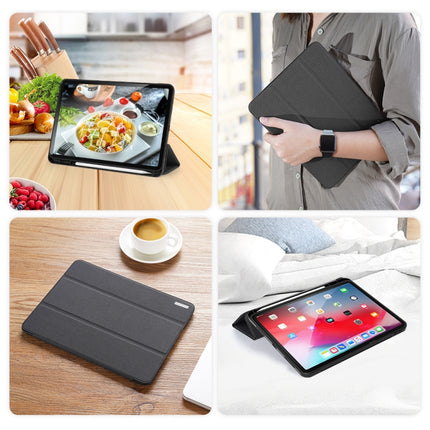 DUX DUCIS Domo Series Horizontal Flip Magnetic TPU + PU Leather Case with Three-folding Holder & Pen Slot & Sleep / Wake-up Function