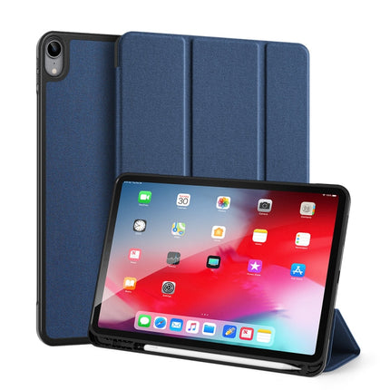 DUX DUCIS Domo Series Horizontal Flip Magnetic TPU + PU Leather Case with Three-folding Holder & Pen Slot & Sleep / Wake-up Function