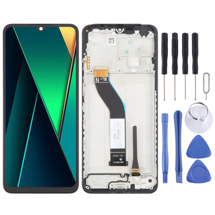 Xiaomi LCD Screen & Touch Digitizer with Frame – Poco & Redmi Models