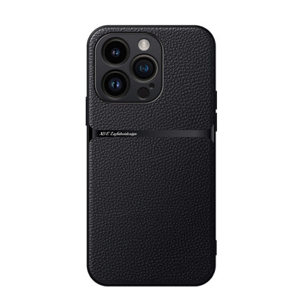 Litchi Leather Magnetic Full Coverage Shockproof Phone Case, For iPhone 15, For iPhone 14 Plus, For iPhone 14, For iPhone 14 Pro