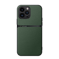 Litchi Leather Magnetic Full Coverage Shockproof Phone Case, For iPhone 14 Pro Max, For iPhone 13 Pro Max, For iPhone 13 Pro, For iPhone 13