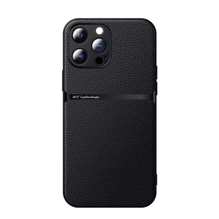 Litchi Leather Magnetic Full Coverage Shockproof Phone Case, For iPhone 14 Pro Max, For iPhone 13 Pro Max, For iPhone 13 Pro, For iPhone 13