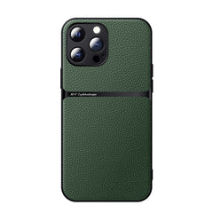 Litchi Leather Magnetic Full Coverage Shockproof Phone Case, For iPhone 14 Pro Max, For iPhone 13 Pro Max, For iPhone 13 Pro, For iPhone 13