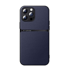 Litchi Leather Magnetic Full Coverage Shockproof Phone Case, For iPhone 14 Pro Max, For iPhone 13 Pro Max, For iPhone 13 Pro, For iPhone 13