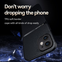 Litchi Leather Magnetic Full Coverage Shockproof Phone Case, For iPhone 12, For iPhone 12 Pro Max, For iPhone 12 Pro, For iPhone 11 Pro Max