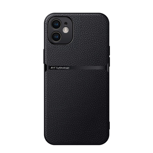 Litchi Leather Magnetic Full Coverage Shockproof Phone Case, For iPhone 12, For iPhone 12 Pro Max, For iPhone 12 Pro, For iPhone 11 Pro Max