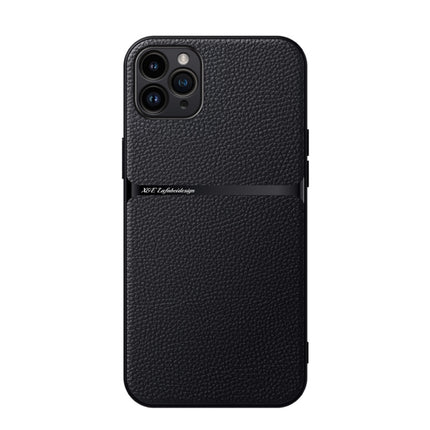 Litchi Leather Magnetic Full Coverage Shockproof Phone Case, For iPhone 12, For iPhone 12 Pro Max, For iPhone 12 Pro, For iPhone 11 Pro Max