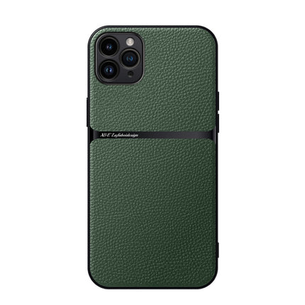 Litchi Leather Magnetic Full Coverage Shockproof Phone Case, For iPhone 12, For iPhone 12 Pro Max, For iPhone 12 Pro, For iPhone 11 Pro Max