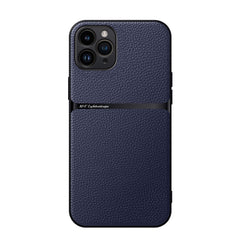 Litchi Leather Magnetic Full Coverage Shockproof Phone Case, For iPhone 11, For iPhone 11 Pro, For iPhone X / XS, For iPhone XR