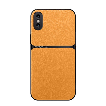 Litchi Leather Magnetic Full Coverage Shockproof Phone Case, For iPhone 11, For iPhone 11 Pro, For iPhone X / XS, For iPhone XR
