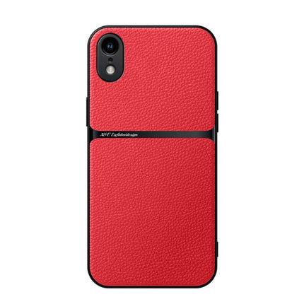 Litchi Leather Magnetic Full Coverage Shockproof Phone Case, For iPhone 11, For iPhone 11 Pro, For iPhone X / XS, For iPhone XR