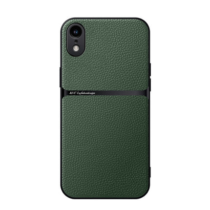 Litchi Leather Magnetic Full Coverage Shockproof Phone Case, For iPhone 11, For iPhone 11 Pro, For iPhone X / XS, For iPhone XR