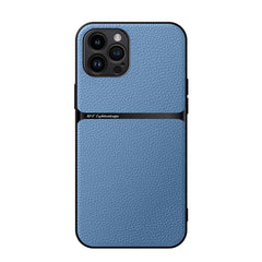 Litchi Leather Magnetic Full Coverage Shockproof Phone Case, For iPhone 12, For iPhone 12 Pro Max, For iPhone 12 Pro, For iPhone 11 Pro Max